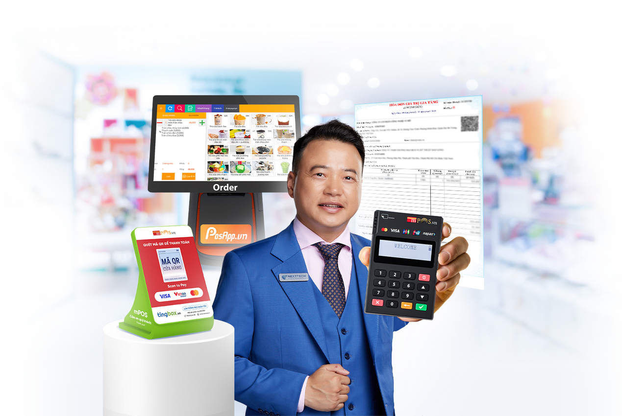 Megabiz đồng hành cùng các Doanh nghiệp, Hộ kinh doanh với bộ giải pháp Hóa đơn điện tử khởi tạo từ máy tính tiền