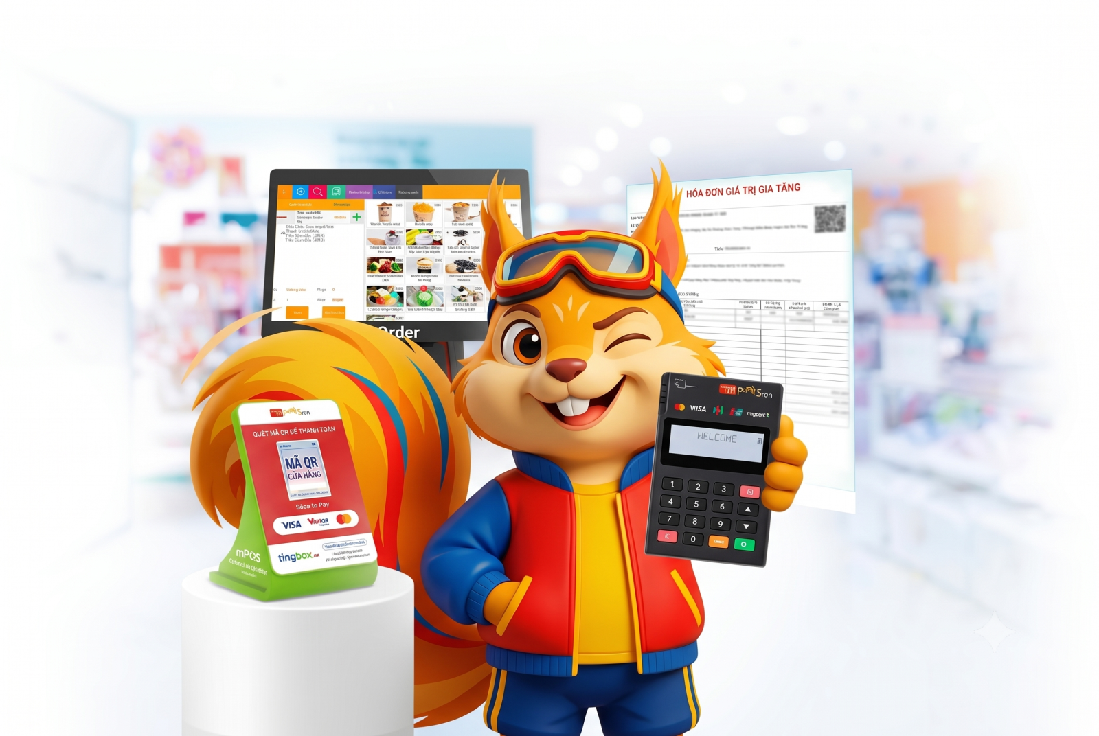 Megabiz đồng hành cùng các Doanh nghiệp, Hộ kinh doanh với bộ giải pháp Hóa đơn điện tử khởi tạo từ máy tính tiền
